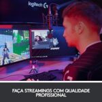 Webcam Full HD Logitech C922 Pro Stream com Microfone Embutido