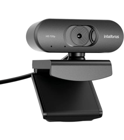 Webcam HD CAM 720p Preto Intelbras